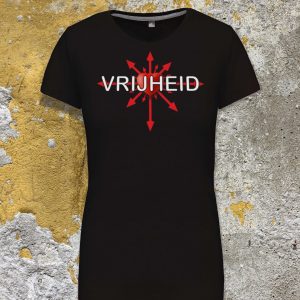 vrijheid hart chaos shirt